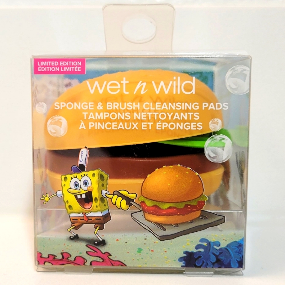 Wet N Wild SpongeBob Sponge and Brush cleansing pads